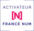 Il s'agit du logo officiel de la plateforme France Num